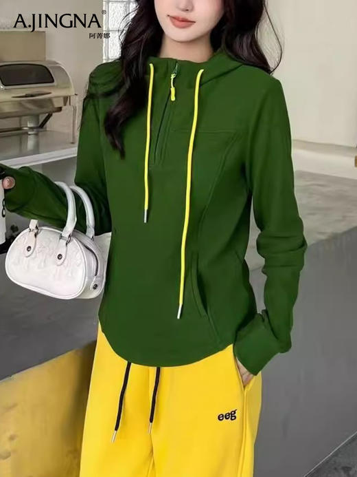 【运动风格】阿菁娜一衣百搭维他命休闲帽衫F29D201007 商品图1