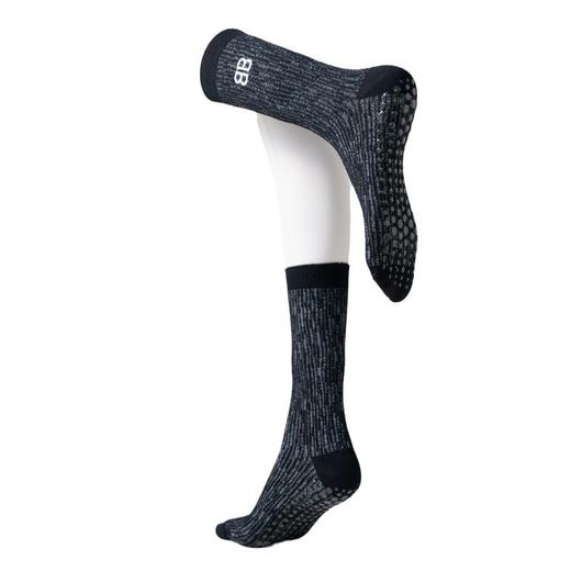 【5双起批，10双以上包邮】新款女瑜伽袜小腿袜ins潮百搭日系时尚运动普拉提袜刺绣B字堆堆袜 商品图4