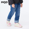 【MQD】女童冬季舒适直筒休闲时尚牛仔长裤 商品缩略图2