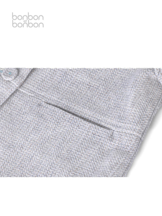 无领毛呢外套 商品图4