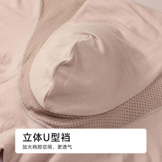 都市丽人莫代尔平角60S莫代尔铂金舒适草本养生系列平角裤FKH401 商品图7