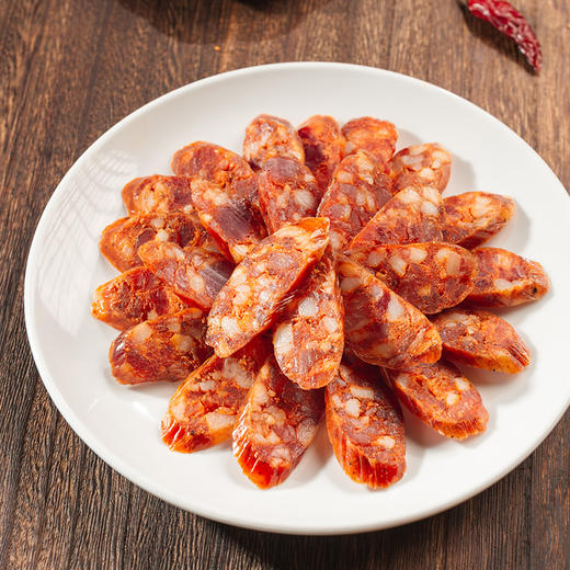 金字川味腊肠500克自制烟熏味四川麻辣香肠辣肠特产腊味年货7分瘦 商品图3