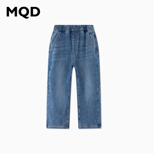 【秒】【冬款清仓】【MQD】男童冬季温暖舒适工装休闲牛仔长裤 商品图4