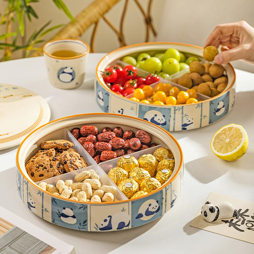 摩登主妇mototo干果盘客厅茶几家用水果盘坚果盘干果盒糖果收纳盒 商品图3