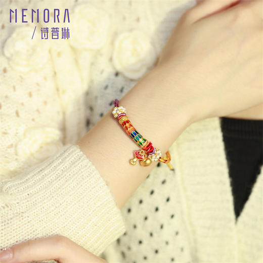 灵蛇献瑞 蛇鳞珠 足金蛇转运珠国潮中国风黄金生肖蛇礼物MEMORA诗普琳HP824501、HP824701 商品图1