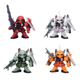 万代 Bandai BB SENSHI ZGMF ZAKU SERIES SETBANC4573102674548