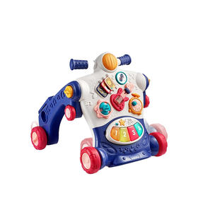 TYbabycare多功能可调速婴儿助步车(科洛玫, 格里蓝)【鲜享3.0】