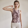 新款一体式扎染运动背心跑步训练无袖美背健身上衣 HY 8878B 商品缩略图1