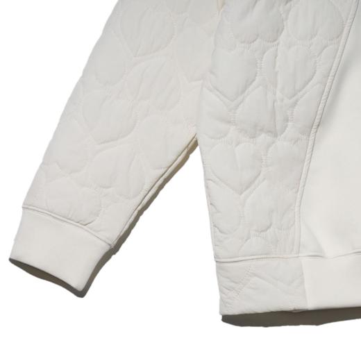 WY147秋冬新款爱心拼接设计感卫衣男女秋季休闲宽松时尚长袖百搭上衣 商品图2