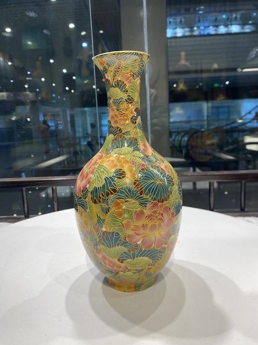 乌光黑地万花双鳳水洗 商品图4