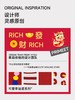 大红4双棉袜礼盒-波点FC2181 商品缩略图1