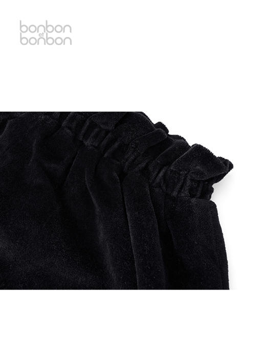 经典丝绒花苞裤 商品图3