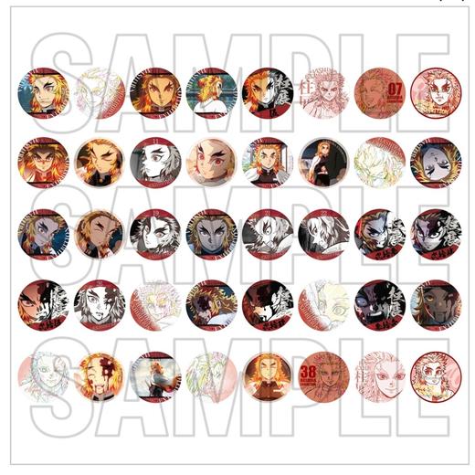 鬼灭之刃 柱展 柱百景 个人池 吧唧 徽章 全40种 谷子 商品图1