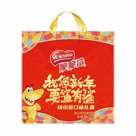 雀巢脆脆鲨缤纷多口味散威化礼盒375g