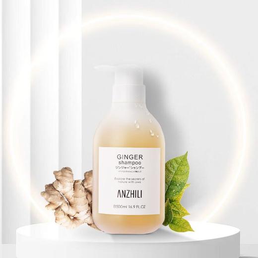 安芝莉 生姜自然修护洗发水 500ml 商品图0