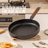 摩登主妇平底锅家用无涂层铁煎锅铁锅炒菜锅煎饼煎蛋神器牛排煎锅 商品缩略图1