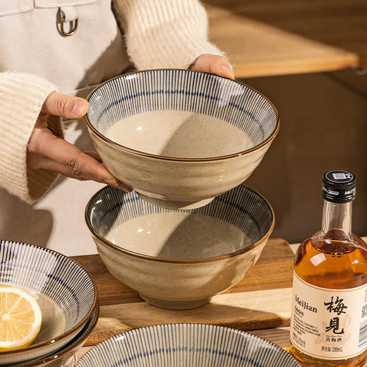 摩登主妇陶瓷拉面碗家用2024新款餐具汤面碗大碗汤碗吃泡面碗面碗 商品图1