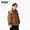 【秒1】【MQD】男童柔软舒适冬季满版拼接撞色连帽羽绒服 商品缩略图4