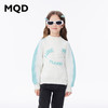 【秒】【冬款清仓】【MQD】女童冬季梦幻图案绣花半高领针织衫毛衣 商品缩略图0