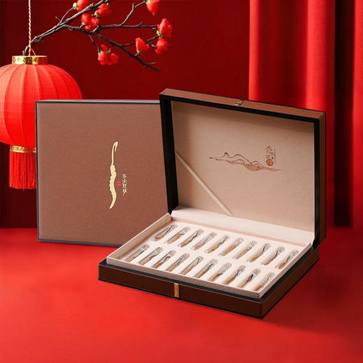 【虫草单支装礼盒】正宗西藏那曲冬虫夏草礼盒装10支/20支装 商品图0