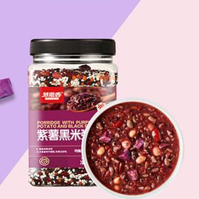 梦思香紫薯黑米粥1kg