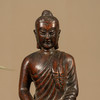 清 沉香木雕释迦摩尼佛像 商品缩略图2