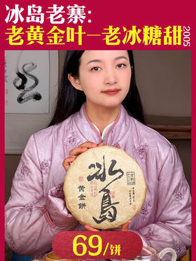 【2005年冰岛古树黄金叶】十九年陈老黄金叶