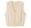步履不停/4D14055C/针织麻花毛线背心马甲 商品缩略图0