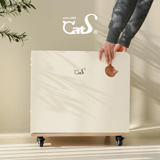 猫厕所 顶入式零带砂占地小颜值高 商品图2