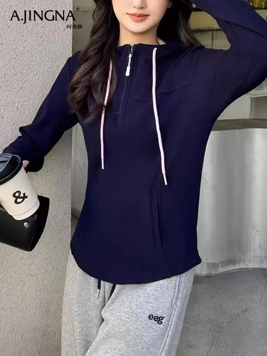 【运动风格】阿菁娜一衣百搭维他命休闲帽衫F29D201007 商品图3