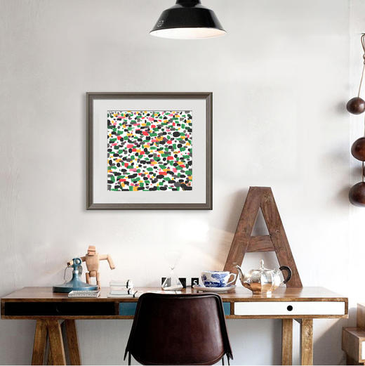 吴冠中|《朱颜未改》—— 丝网版（盖章） 商品图2