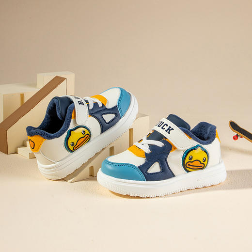 B.DUCK小黄鸭童鞋冬季运动休闲鞋22-30 B5485024 商品图0