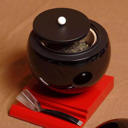 【梵谷漆器】东方之仪茶叶罐 商品图0