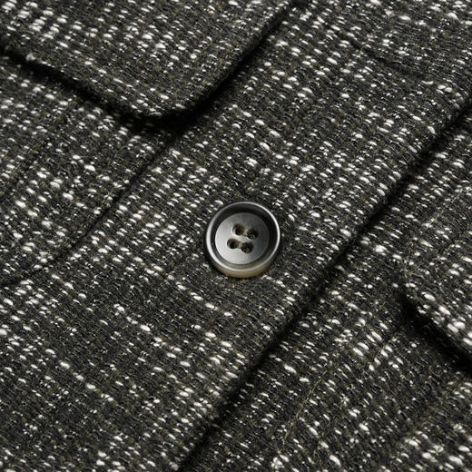 ROMI STUDIO“格雷高智”50%羊毛肌理短款翻领长袖休闲外套23AWW461 商品图5