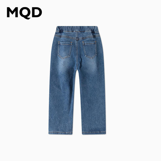 【秒】【冬款清仓】【MQD】男童冬季温暖舒适工装休闲牛仔长裤 商品图5