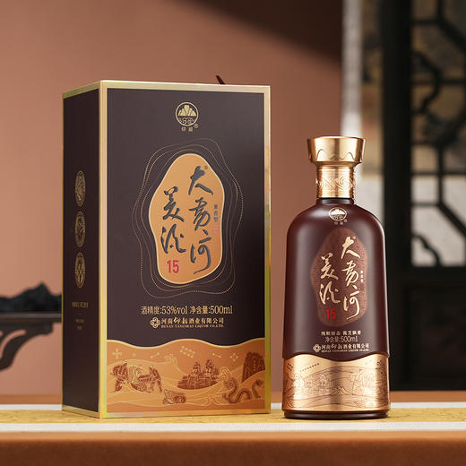 仰韶 大黄河美酒15 53度500ml 兼香型 纯粮固态 酱芝飘香 商品图0