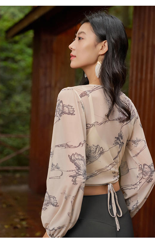 卡益长袖罩衫K05331 商品图2