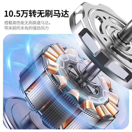超人电吹风机水润负离子大风量速干RD1675 商品图4