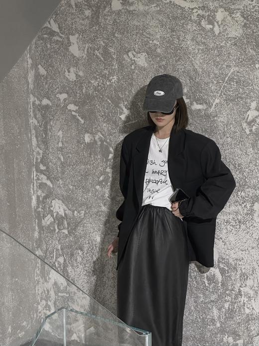 顺丰包邮33722洛诗琳新款韩系休闲字母印花长袖T恤，宽松慵懒风，三季可穿695 商品图5