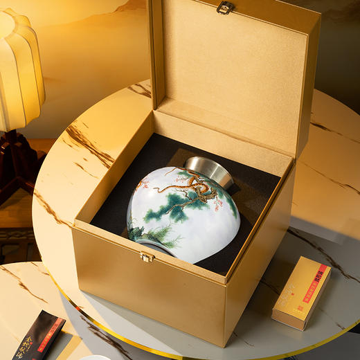 八马信记号 | 普洱生茶 2025生肖罐 金蛇献瑞普洱茶 C1536 商品图1