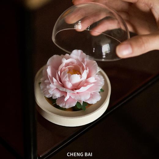 呈白 【牡丹花】非遗瓷花香薰礼盒香氛礼物 商品图2