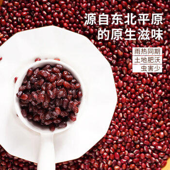 易小焙低糖糖纳红小豆 烘焙原料 熟红豆蜜豆甜品刨冰奶茶月饼馅500g /粮油调味 /面粉 /通用粉 商品图3