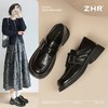ZHR则则法式复古英伦单鞋2025新款软底百搭小皮鞋时尚乐福鞋女鞋 商品缩略图0