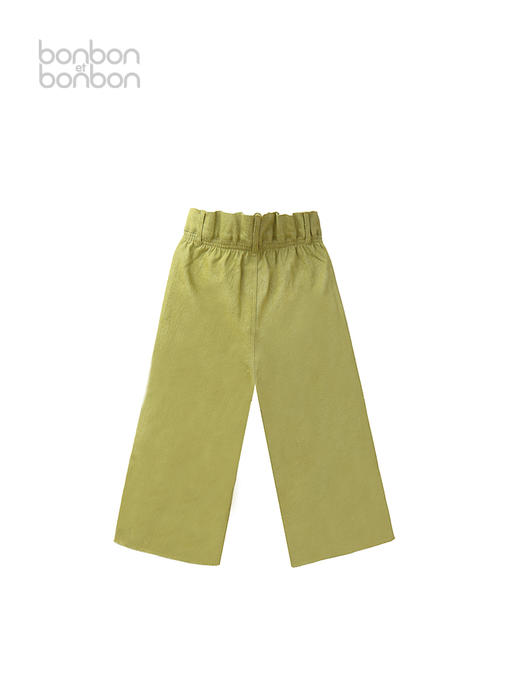 秋叶绿毛边长裤 商品图1