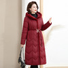 TZW-50岁中老年女装秋冬羽绒棉服洋气新款中年妈妈冬装外套中长款棉袄 商品缩略图5