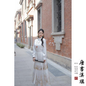 【蝶恋花.柳莺】新中式国风妆花工艺马面裙唯美日常套装