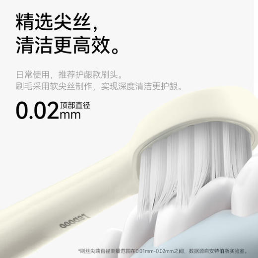 力博得悦心电动牙刷 软毛护龈 2刷头 商品图4