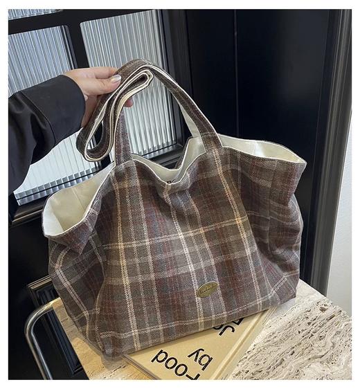 毛呢双面单肩包 商品图6