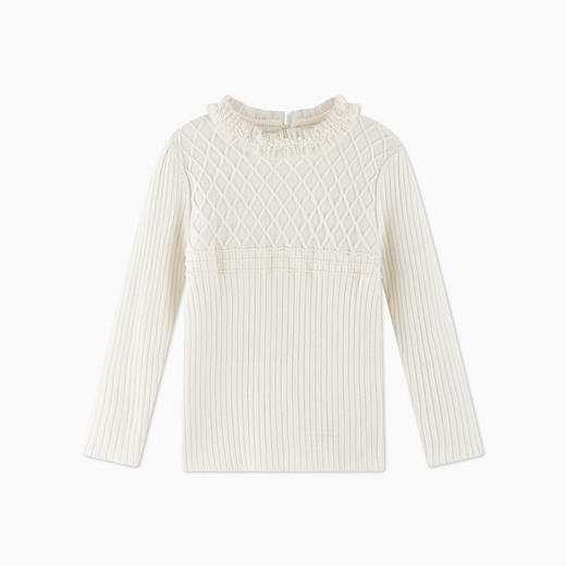 【秒】【MQD】女童冬季柔软舒适立领打底半高领针织衫 商品图7