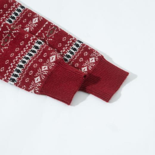 【5天左右发货】Grace&Glam 复古费尔岛花纹混纺毛衣开衫 商品图4